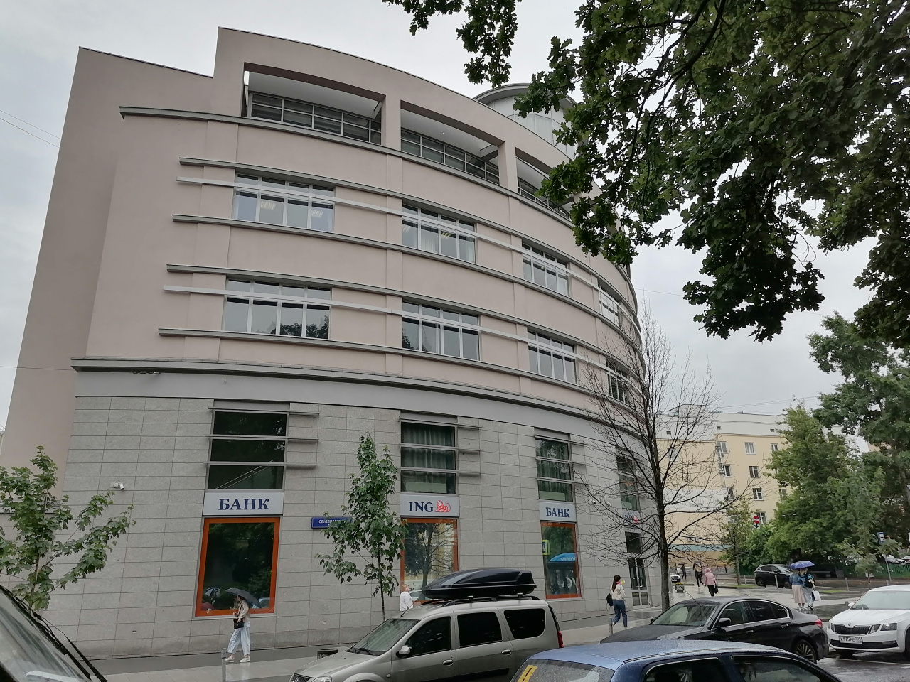 фасад дома, здание по адресу г Москва, ул Краснопролетарская, д 36